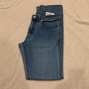 Buffalo David Bitton Men's Slim Straight Jeans - Dark Blue